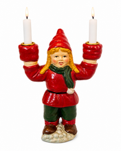 Load image into Gallery viewer, Figur lysestake (2 lys)

