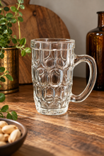 Load image into Gallery viewer, Retro ølkrus i glass
