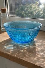 Load image into Gallery viewer, Blå glasskål – Italia
