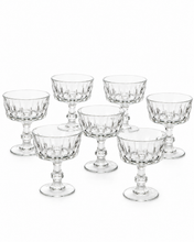 Load image into Gallery viewer, Vintage Cristal D’Arques «Louvre» – 7 stk
