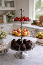 Load image into Gallery viewer, Etasjefat i metall – 3 etasjer
