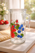 Load image into Gallery viewer, Vintage fruktmugge i glass
