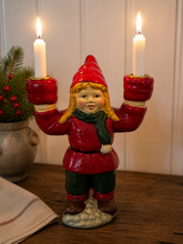 Load image into Gallery viewer, Figur lysestake (2 lys)
